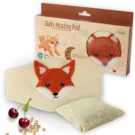 Bouillotte b�b� anti colique � noyaux de cerise ? ceinture chauffante micro - ondes oeko - tex & coton ...