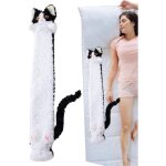 Bouillotte coussin chauffant long � motif chat coussin chauffant mignon avec motif dessin anim� coussin ...