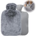 Bouillotte eau chaude bouillotte moelleuse bouillottes avec poche kangourou bouillotte chaude chauffe ...