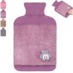 Bouillotte eau chaudebouillotte peluchegrande capacité 2 lbouillote pour soulagement de la douleurdoscou ... Bouillotte eau chaudebouillotte peluchegrande capacité 2 lbouillote pour soulagement de la douleurdoscou ...