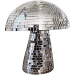 Boule disco en forme de champignon pour bar boule  facettes champignon champignon discoboule disco miroir ...