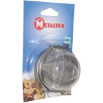 Boule  pices et tisane - metaltex - d: 7. 5cm - tamis fin en inox