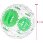 Boule hamsterexercice balle plastique gerbil jouet hamster exercice balle pour petit animal boule de ...