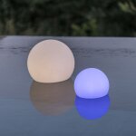 Boule lumineuse flottante - lumisky - bobby c40 - led multicolore dimmable - t�l�commande - recharge ...
