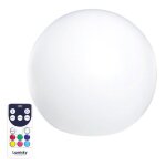 Boule lumineuse flottante - lumisky - bobby c60 - led multicolore dimmable - t�l�commande - recharge ...