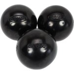 Boules de ptanque cx. cou noire 74mm - obut 690g noir