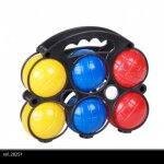 Boule de ptanque eau plastique - jeu de ptanque enfant - set ptanque plastique