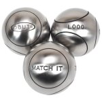 Boules de ptanque match it inox 72mm strie1 - obut 660g