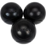 Boules de ptanque - obut - match noire - 72 mm - 690g - acier au carbone