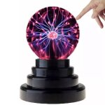 Boule � plasma magique - cocosity - 3 pouces - lampe sensitive au toucher - d�coration pour f�tes et ...