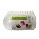 Boules en plastique - graine cr�ative - 6 cm - transparent - lot de 5 - contact alimentaire
