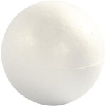 Boules en polystyrène - 20 - lot de 5 - 7 cm - blanc - objets décoratifs Boules en polystyrène - 20 - lot de 5 - 7 cm - blanc - objets décoratifs