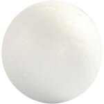 Boules en polystyr�ne - non sp�cifi� - 3 cm - 10 pcs - couleur blanche - mixte - l�g�res et multifonctionnelle ...