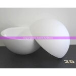 Boule polystyrne styropor sparable diam 25 c. . .
