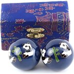 Boules de sante qi gong - mod�le panda - 45mm