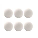 Boules de séchage laine - inf - lot de 6 - blanc - accessoires pour sèche - linge électrique Boules de séchage laine - inf - lot de 6 - blanc - accessoires pour sèche - linge électrique