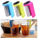 Boule � th� - filtre � th� suspendu - acier inoxydable - 3 pi�ces - multi - usages - design � trous fins ...