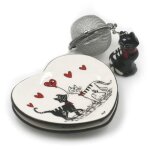 Boule � th� et reposes cuill�res collection choupy