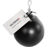 Boulet de ramonage holzbrink en fonte de 26kg pour nettoyage de conduit de chemin�e par le haut