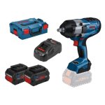 Boulonneuse 18v gds 18v - 1000 professional + 2 batteries procore 8 ah + chargeur + l - boxx 136 - bosch ...