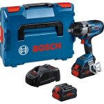 Boulonneuses 18v gds18v - 1000 professional + 2 batteries procore 55 ah + chargeur + l - boxx - bosch ...