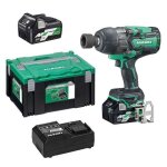 Boulonneuse - hikoki - wr36dbwrz - 400 / 600 / 800 / 1. 130 nm - 36v - 2 batteries 25 ah Boulonneuse - hikoki - wr36dbwrz - 400 / 600 / 800 / 1. 130 nm - 36v - 2 batteries 25 ah
