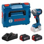 Boulonneuse sans fil - bosch - gds 18v - 350 - 2x batteries 4. 0 ah - moteur sans balais - 350 nm de ...