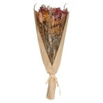 Bouquet fleurs s�ch�es eucalyptus h48cm - atmosphera createur dinterieur - rose