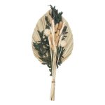 Bouquet fleurs sches palm h52cm - atmosphera createur dinterieur