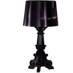 Lampe  poser - kartell - bourgie - noir translucide - h68 / 78 cm - polycarbonate