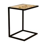 Bout de canap� 40x35x55 cm en manguier - kavaja