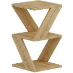Bout de canap� en agglom�r� albeni imitation bois