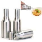 Bouteille dhuile en acier inoxydable �tanche 500ml - ct * 689 - accessoires de cuisine