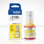 Bouteille d?encre - brother - btd180y - jaune - 5000 pages - unit� - standard