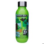 Bouteille enfant en plastique minecraft crafting avec bouchon � vis 640 ml r�f�rence : stf40672