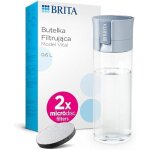 Bouteille filtrante brita vital - bleu clair - filtre le chlore - les impurets organiques