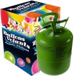 Bouteille dhlium - pour 20 ballons - vert