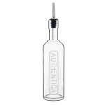 Bouteille à huile avec bouchon verseur optima 05 l - bormioli luigi Bouteille à huile avec bouchon verseur optima 05 l - bormioli luigi