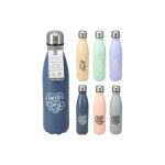 Bouteille isotherme en acier inoxydable de couleurs et mod�les assortis 500 ml