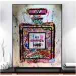 Bouteille de parfum abstrait rue graffiti art affiches moderne toile peinture maison d�coration murale ...