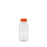 Bouteille en plastique 250 ml avec capsule � vis par 81