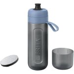Bouteille de sport brita active bleu fonc 600 ml avec 2 filtres  microdisque