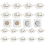 Boutons aimant�s - 20 paires 10 / 15mm cach�s - convient for couture bricolage �tiquette