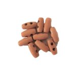 Bouton buchette - filouface - 15 mm - marron - 20 unités - 2 trous Bouton buchette - filouface - 15 mm - marron - 20 unités - 2 trous