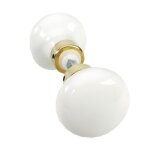 Bouton double rond 56 carr� de 6mm finition nickel� - merigous - v320311100g