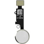 Bouton home complet iphone 7 - avizar - blanc - nappe de connexion
