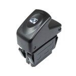 Bouton interrupteur de l�ve - vitre avant gauche ou droit noir 5 pins renault kangoo 1 phase 1 1997 - ...