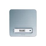 Plaque de sonnette simple m - e modern - electronics kta - 1 a / s argent 12 v / 1 a Plaque de sonnette simple m - e modern - electronics kta - 1 a / s argent 12 v / 1 a