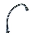 Bec de robinet col de cygne boutt bec15150 - gris - 15 x 21  14 - 150 mm