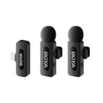 Microphone sans fil - boya - by - v20 - 2 �metteurs - 1 r�cepteur - usb - c